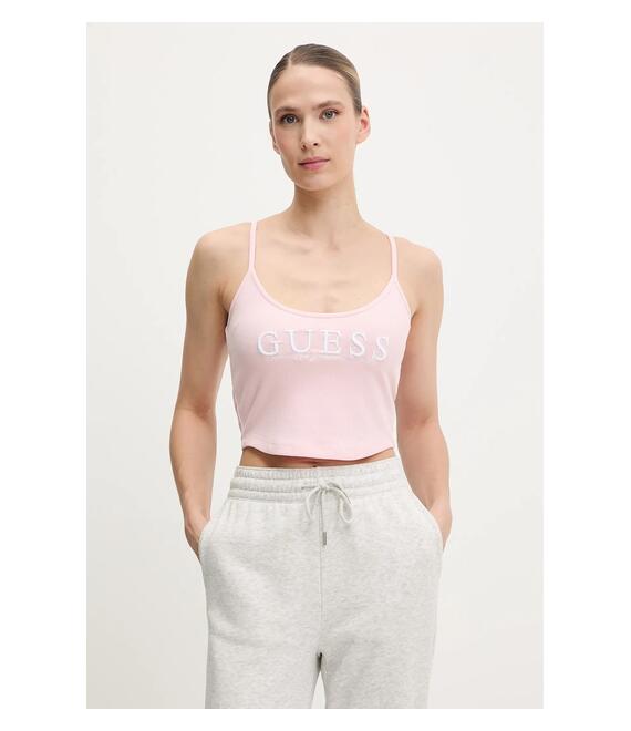 Top Guess SUNFLOWER χρώμα: ροζ, V5GP16 K8RT2