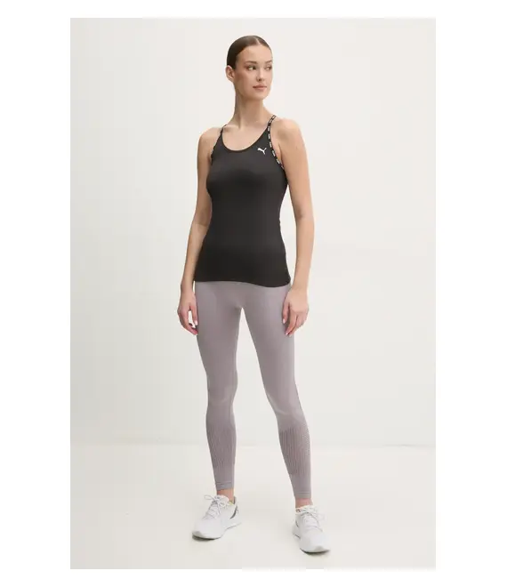 Τοπ προπόνησης Puma Strong χρώμα: μαύρο, 525998
