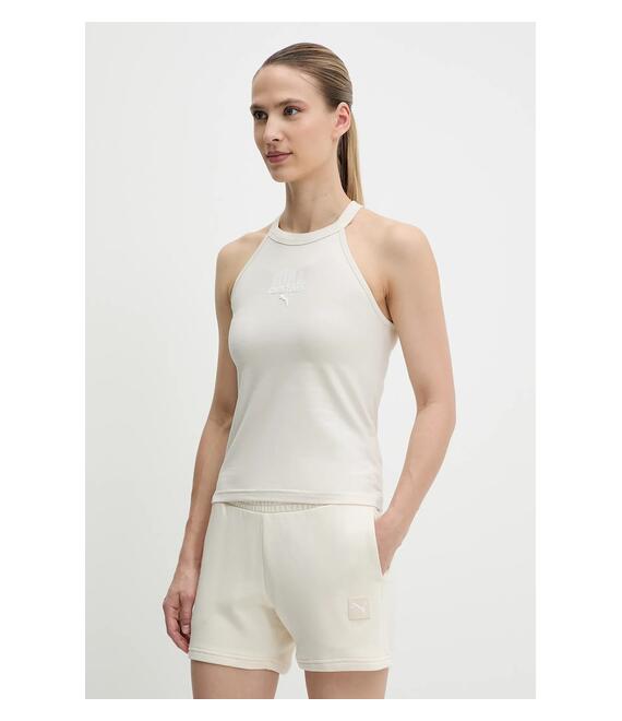 Top Puma χρώμα: μπεζ, 685040