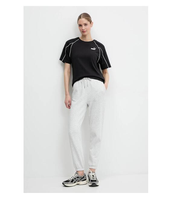 Βαμβακερό μπλουζάκι Puma χρώμα: μαύρο, 685041