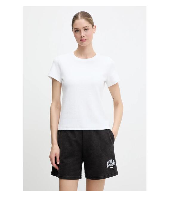 Μπλουζάκι Puma χρώμα: μπεζ, 685053
