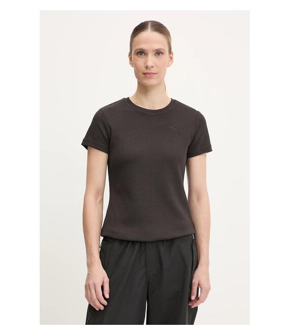 Μπλουζάκι Puma χρώμα: μαύρο, 685053