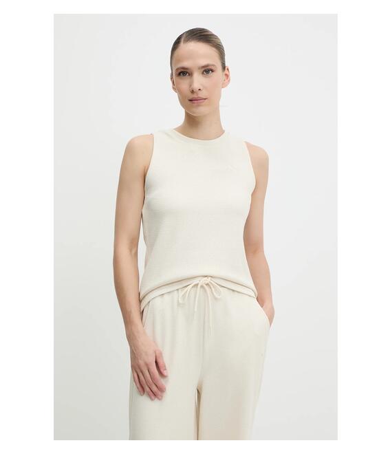 Top Puma χρώμα: μπεζ, 685064