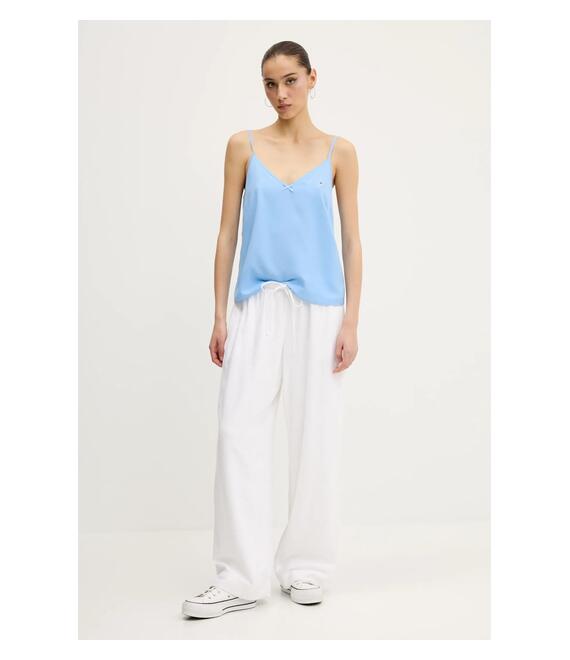 Μπλουζάκι Tommy Jeans χρώμα: μπλε, DW0DW20604