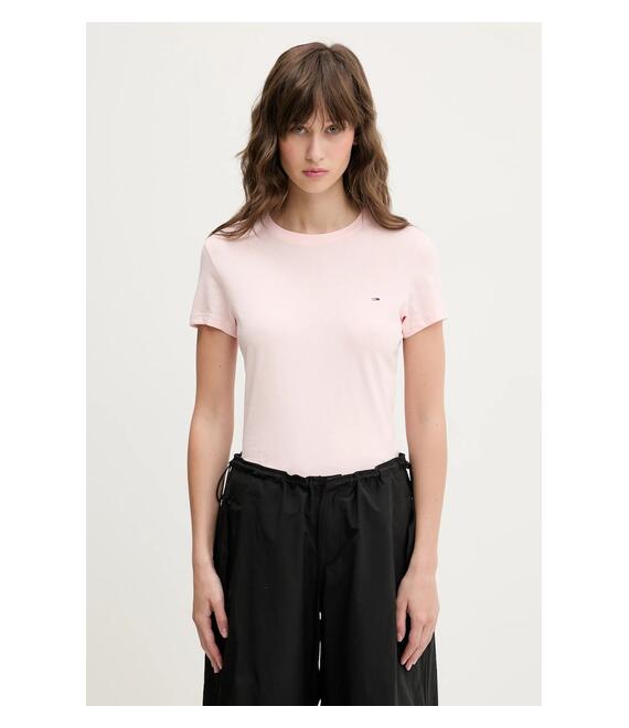 Βαμβακερό μπλουζάκι Tommy Jeans 2-pack DW0DW21366