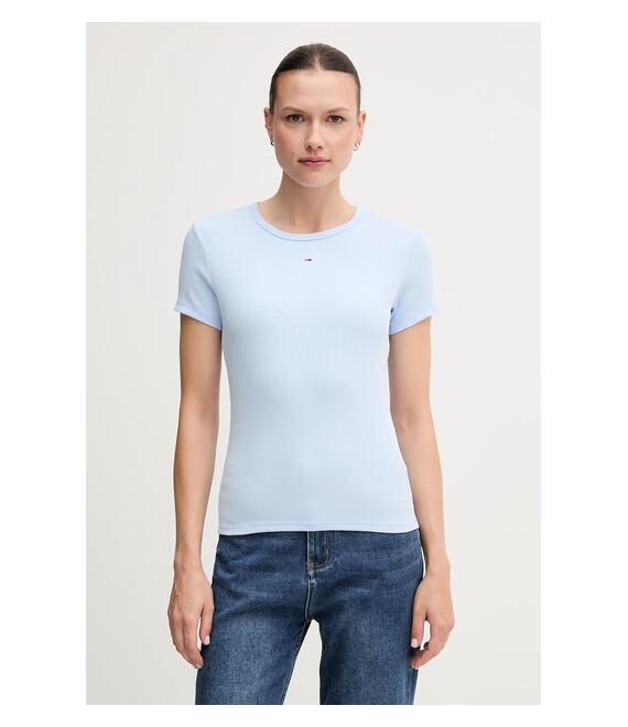 Μπλουζάκι Tommy Jeans 2-pack χρώμα: πολύχρωμο, DW0DW21430