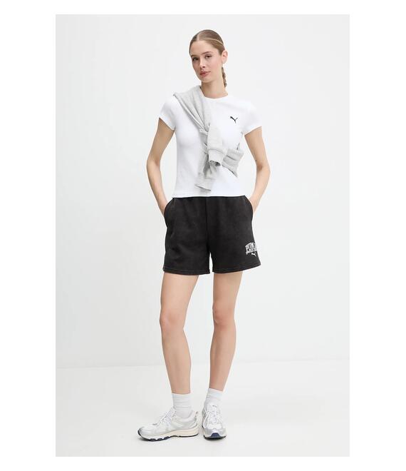 Μπλουζάκι Puma χρώμα: άσπρο, 629766