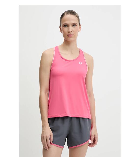 Τοπ προπόνησης Under Armour Tech Knockout χρώμα: ροζ, 1389851