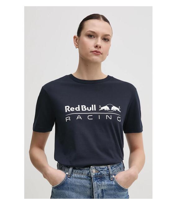 Βαμβακερό μπλουζάκι Red Bull Racing x Pepe Jeans STANDARD FIT TEE γυναικείο, χρώμα: ναυτικό μπλε, RL500004