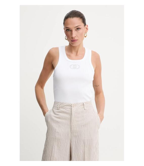 Top Liu Jo χρώμα: άσπρο, WA5367.J0295
