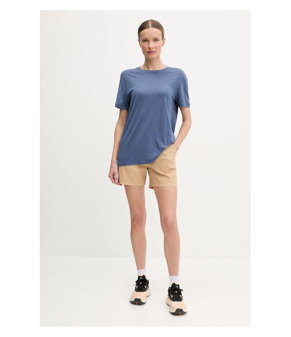 Αθλητικό μπλουζάκι Merino 150 Relaxed χρώμα: μπλε, IB0A56XZA761