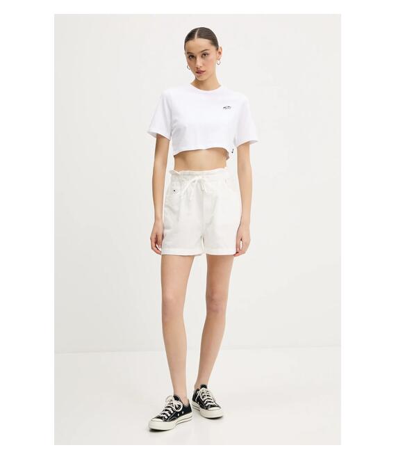 Βαμβακερό μπλουζάκι Vans χρώμα: άσπρο, VN000P5VWHT1