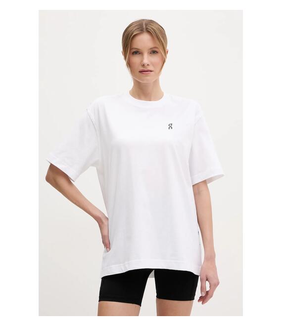 Μπλουζάκι ON running Club χρώμα: άσπρο, 1WE10060069