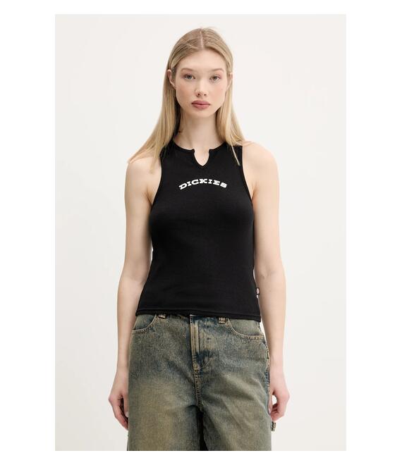 Top Dickies χρώμα: μαύρο, DK0A8677BLK1
