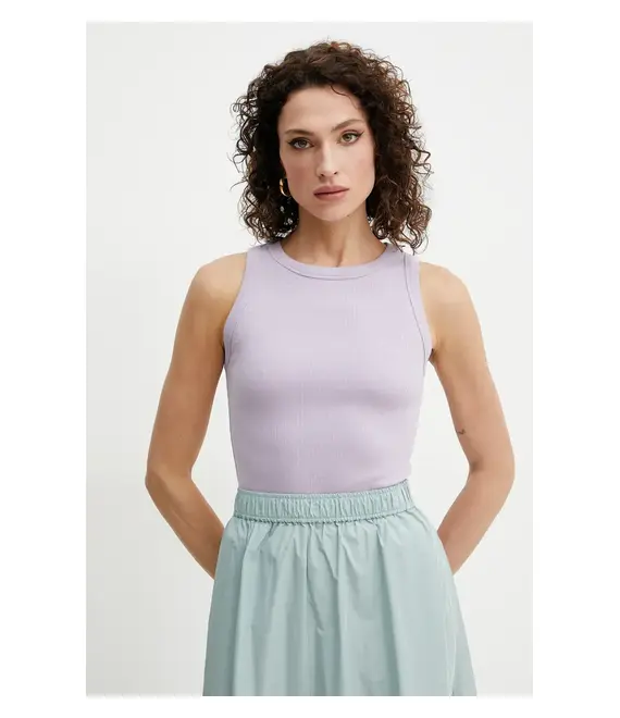 Top MAX&Co. χρώμα: μοβ, 2516941113200