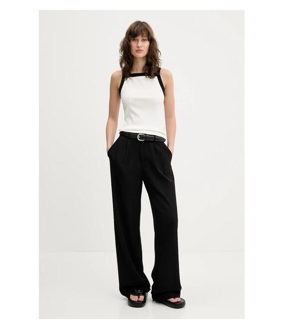 Top Abercrombie & Fitch χρώμα: άσπρο, KI139-5318