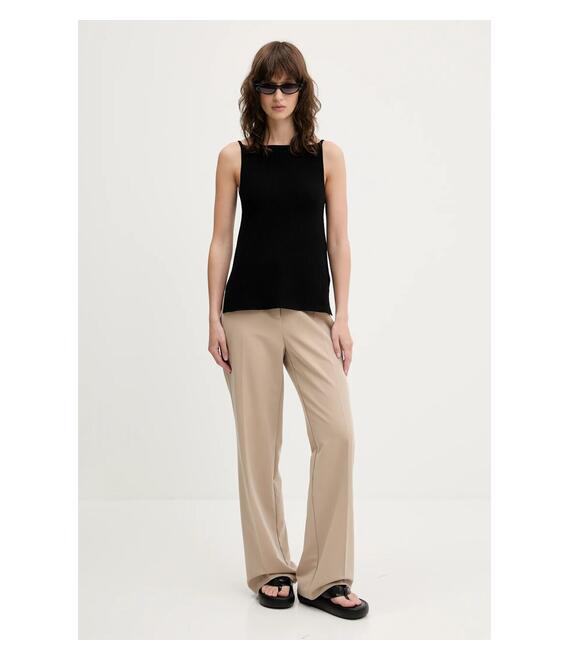 Top Abercrombie & Fitch χρώμα: μαύρο, KI150-5209