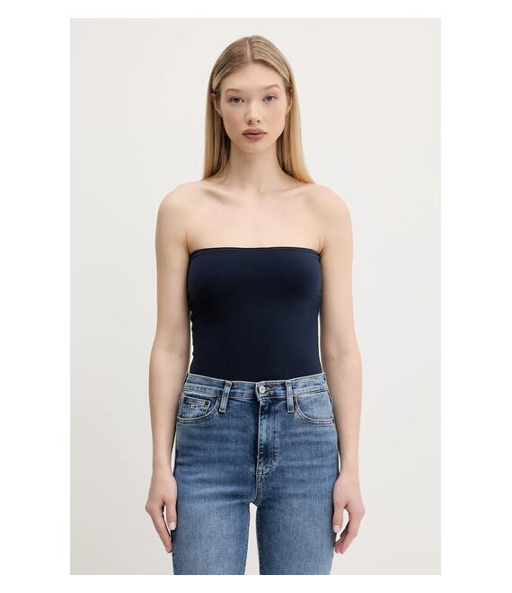 Τοπ διπλής όψης Hollister Co. χρώμα: ναυτικό μπλε, KI339-5094