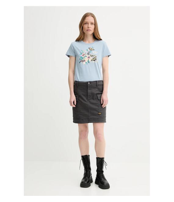 Βαμβακερό μπλουζάκι Levi's THE PERFECT TEE χρώμα: μπλε, 17369