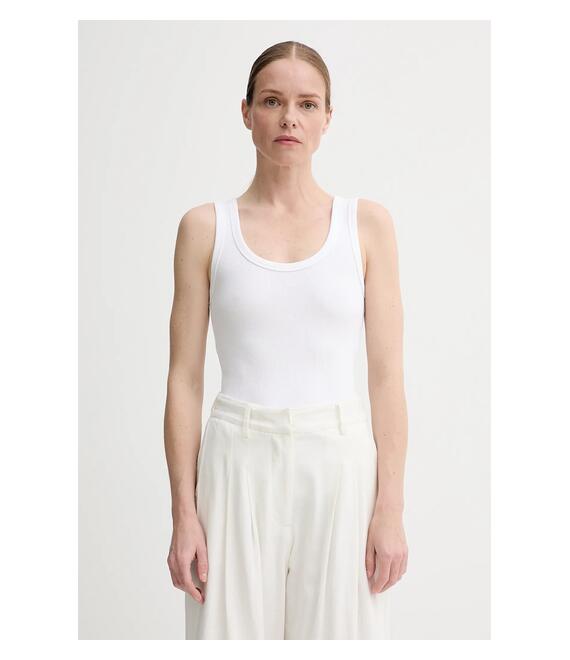 Top Marc O'Polo χρώμα: άσπρο, 504231150107