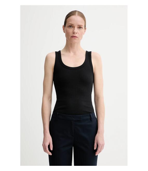 Top Marc O'Polo χρώμα: μαύρο, 504231150107