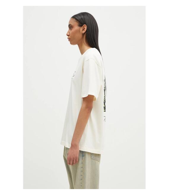 Βαμβακερό μπλουζάκι Filling Pieces χρώμα: μπεζ, 74499849936