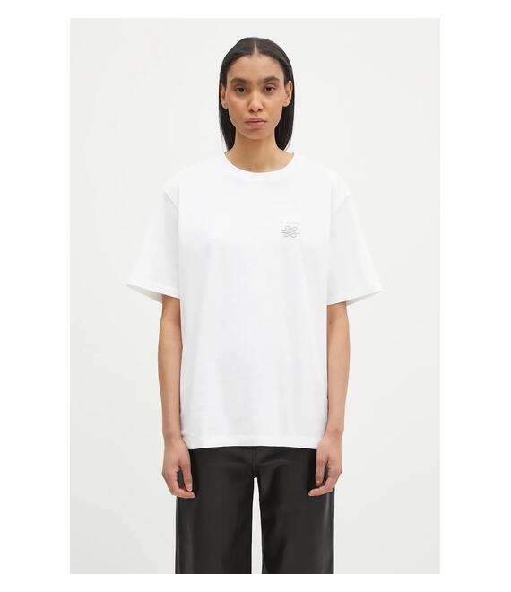 Βαμβακερό μπλουζάκι Filling Pieces χρώμα: άσπρο, 74499861901
