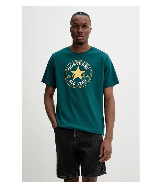 Βαμβακερό μπλουζάκι Converse 10025459-A31