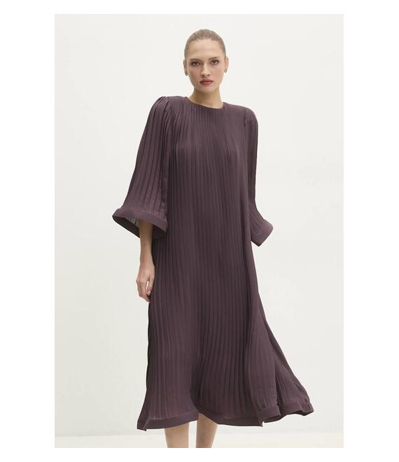 Φόρεμα Answear Lab χρώμα: καφέ