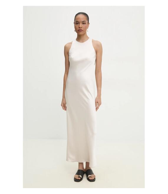 Φόρεμα Answear Lab χρώμα: μπεζ