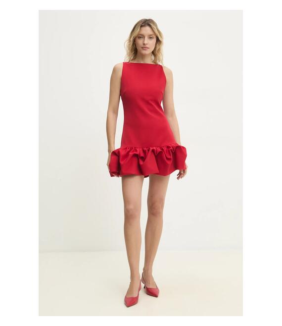 Φόρεμα Answear Lab χρώμα: κόκκινο