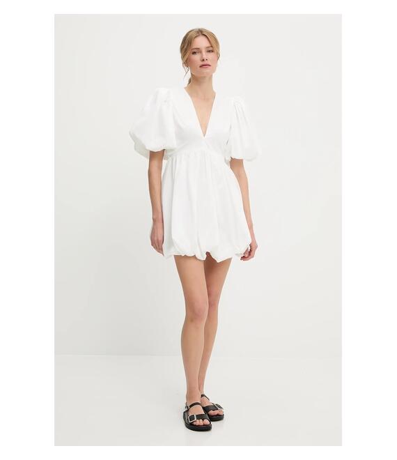 Φόρεμα Answear Lab χρώμα: άσπρο
