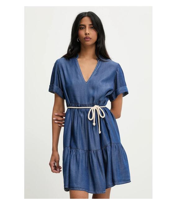 Φόρεμα Answear Lab χρώμα: μπλε