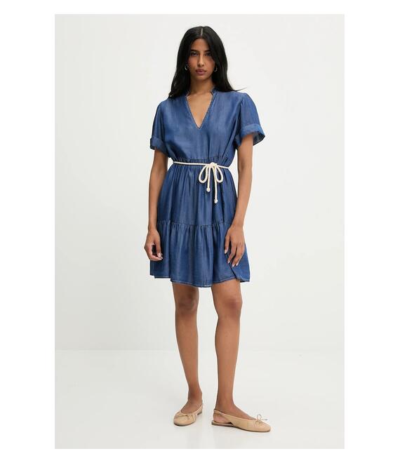Φόρεμα Answear Lab χρώμα: μπλε
