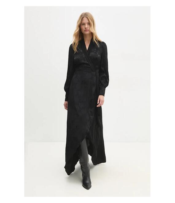 Φόρεμα Answear Lab χρώμα: μαύρο