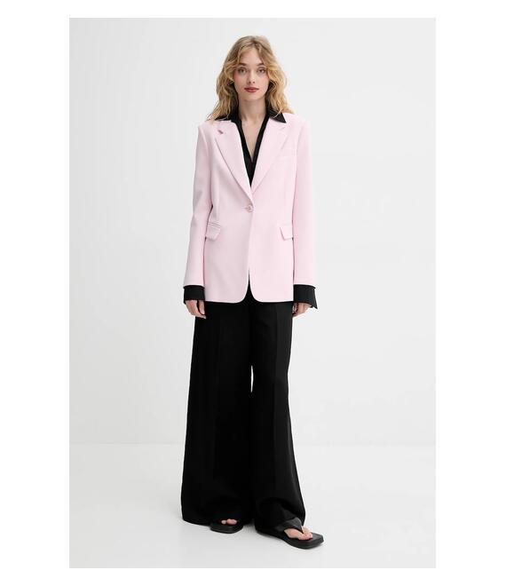 Πουκάμισο Blugirl Blumarine χρώμα: μαύρο, RA5075.T2994