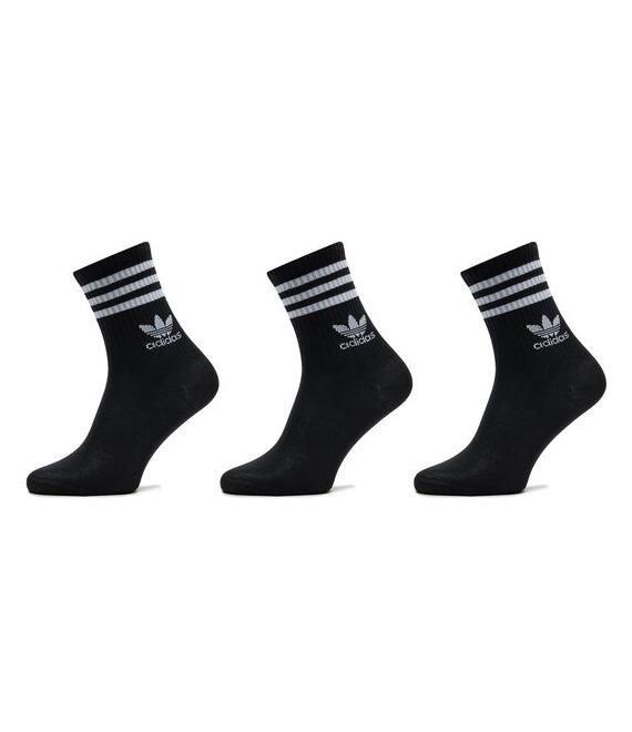 Σετ 3 ζευγάρια ψηλές κάλτσες unisex adidas
