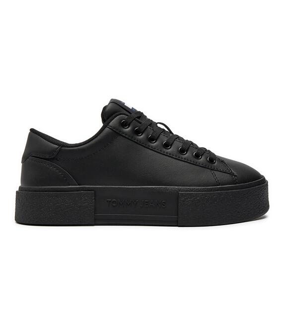 Αθλητικά Tommy Jeans Foxing Flatform Sneaker EN0EN02567 Μαύρο