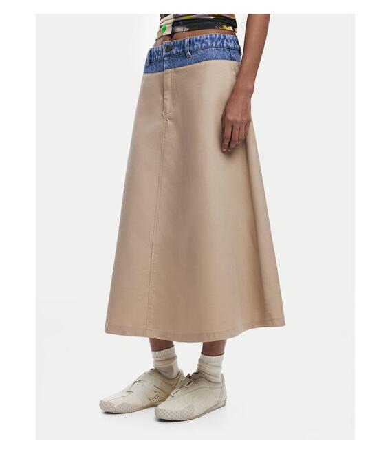 Φούστα σε γραμμή Α Desigual