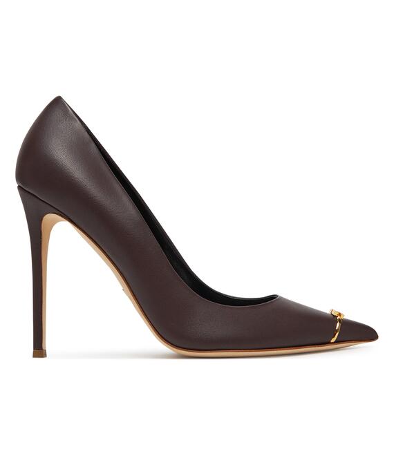 Γόβες Elisabetta Franchi SA-74L-52E2-V500 Καφέ