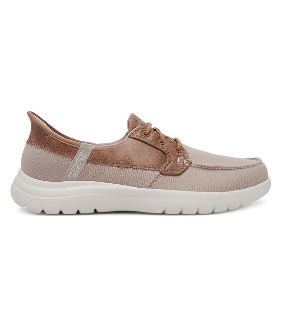 Κλειστά παπούτσια Skechers On-The-Go Flex - Palmilla 136536/TPE Μπεζ