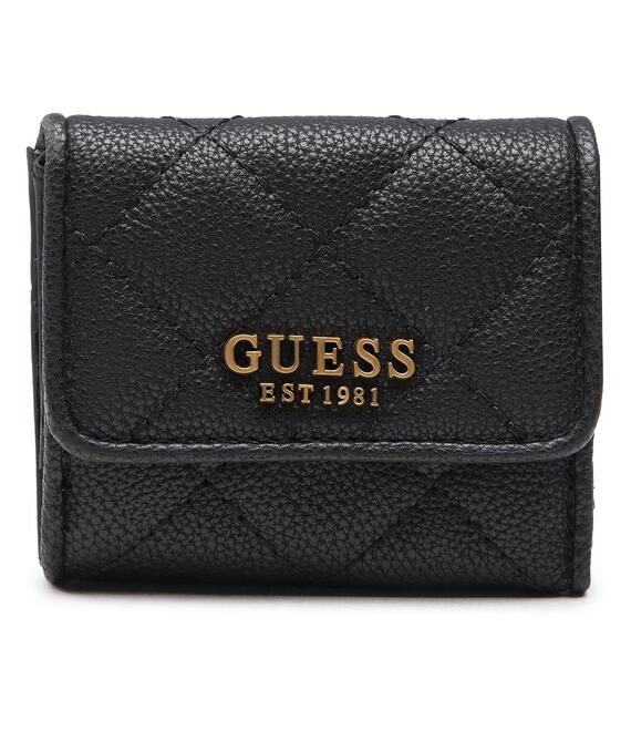 Μικρό Πορτοφόλι Γυναικείο Guess Slg Recap SWQB85 58440 Μαύρο