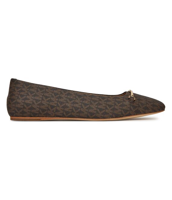 Μπαλαρίνες MICHAEL Michael Kors Lena 40S5LEFP1B Καφέ