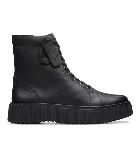 Μποτάκια Clarks Torhill Rise 26173870 Μαύρο