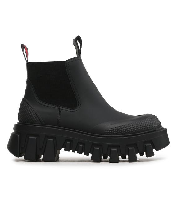 Μποτάκια με λάστιχο Tommy Jeans Tjw Rubber Rain Boot EN0EN02234 Μαύρο