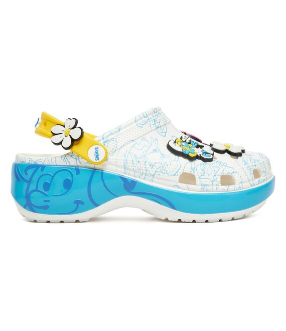 Παντόφλες Crocs Smurfs Platform Clog 210822 Έγχρωμο