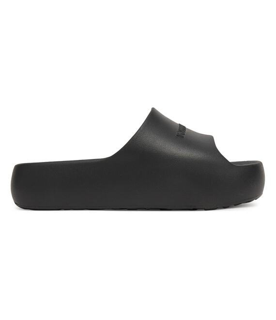 Παντόφλες Tommy Jeans Tjw Chunky Pool Slide Ess EN0EN02879 Μαύρο