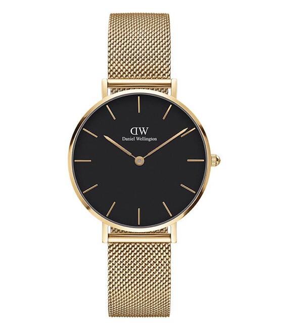 Ρολόι Daniel Wellington Petite Yg Mesh DW00100347 Χρυσό Ρολόι Daniel Wellington Petite Yg Mesh DW00100347 Χρυσό