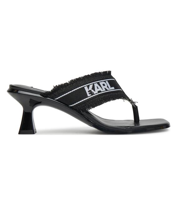 Σαγιονάρες KARL LAGERFELD Panache II KL30104 Μαύρο