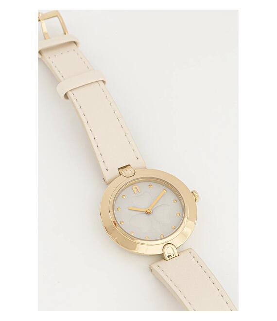 Ρολόι Furla FURLA HERITAGE χρώμα: μπεζ, WW00002011L2